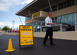 valet parking hiring